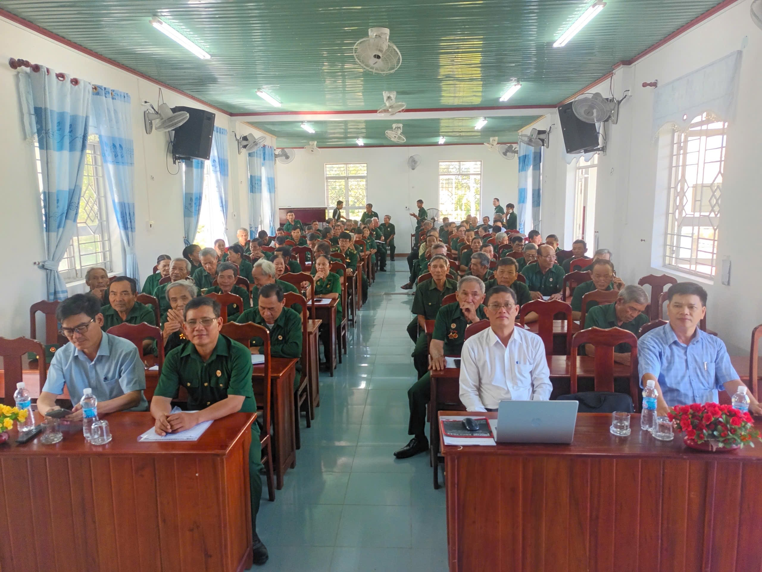 Hội cựu chiến binh xã Thăng Bình tổ chức lớp bồi dưỡng lý luận chính trị và nghiệp vụ công tác năm 2026