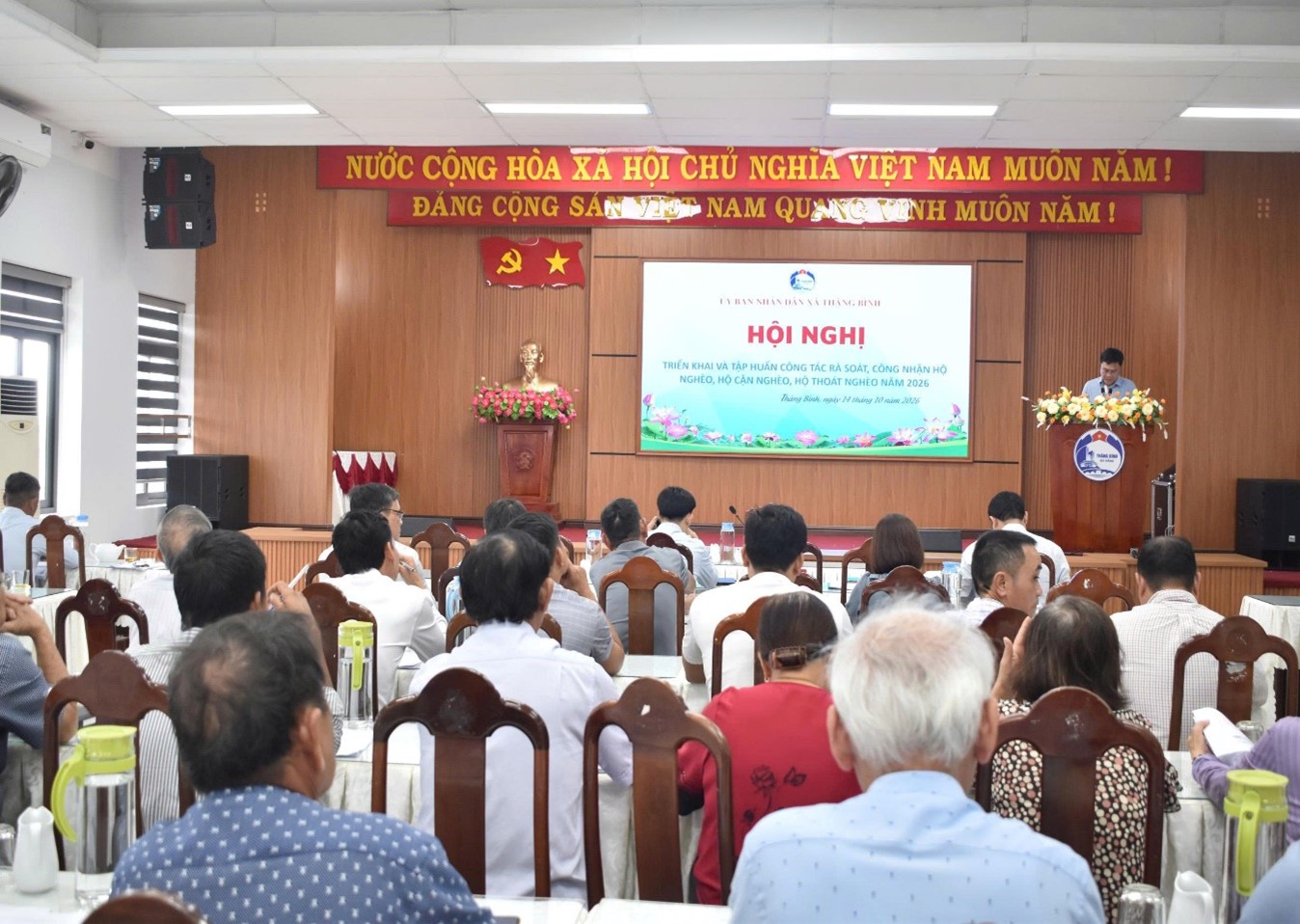 Hội nghị triển khai, tập huấn công tác rà soát hộ nghèo, hộ cận nghèo năm 2026