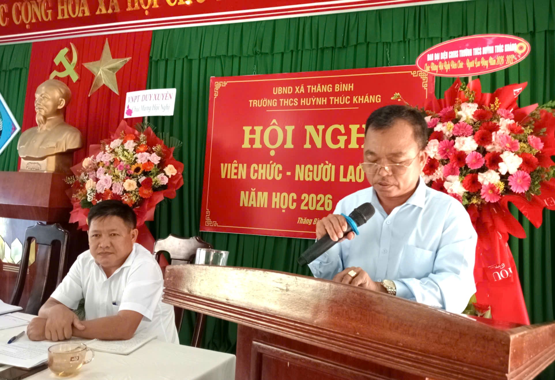 Trường THCS Huỳnh Thúc Kháng: Đổi mới tư duy, nâng cao chất lượng giáo dục năm học 2026 - 2027