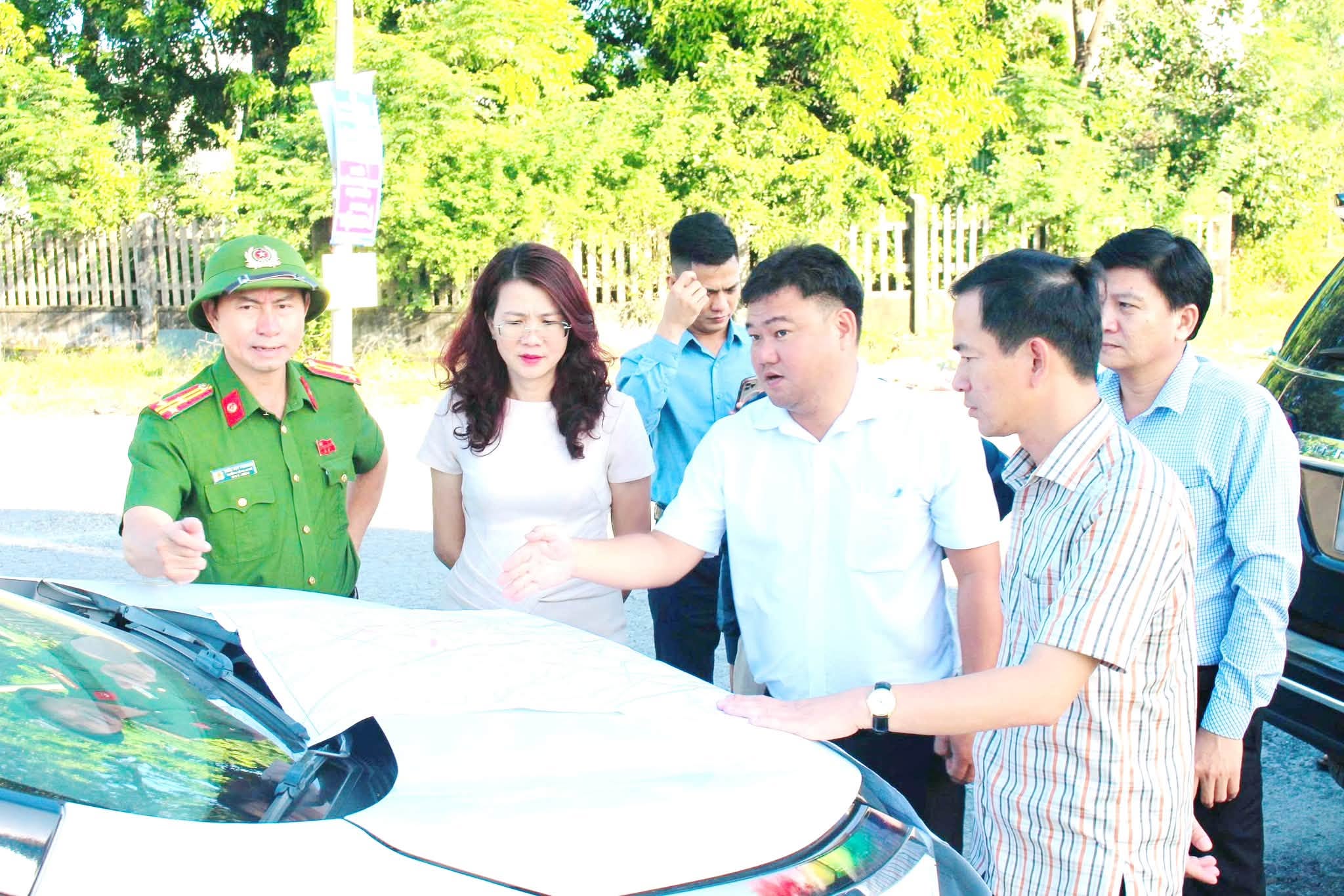 Khảo sát thực tế các vị trí đề xuất phát triển khu đô thị, thương mại và nhà ở xã hội