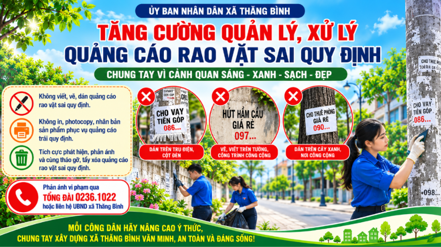 Tăng cường quản lý, xử lý quảng cáo rao vặt sai quy định