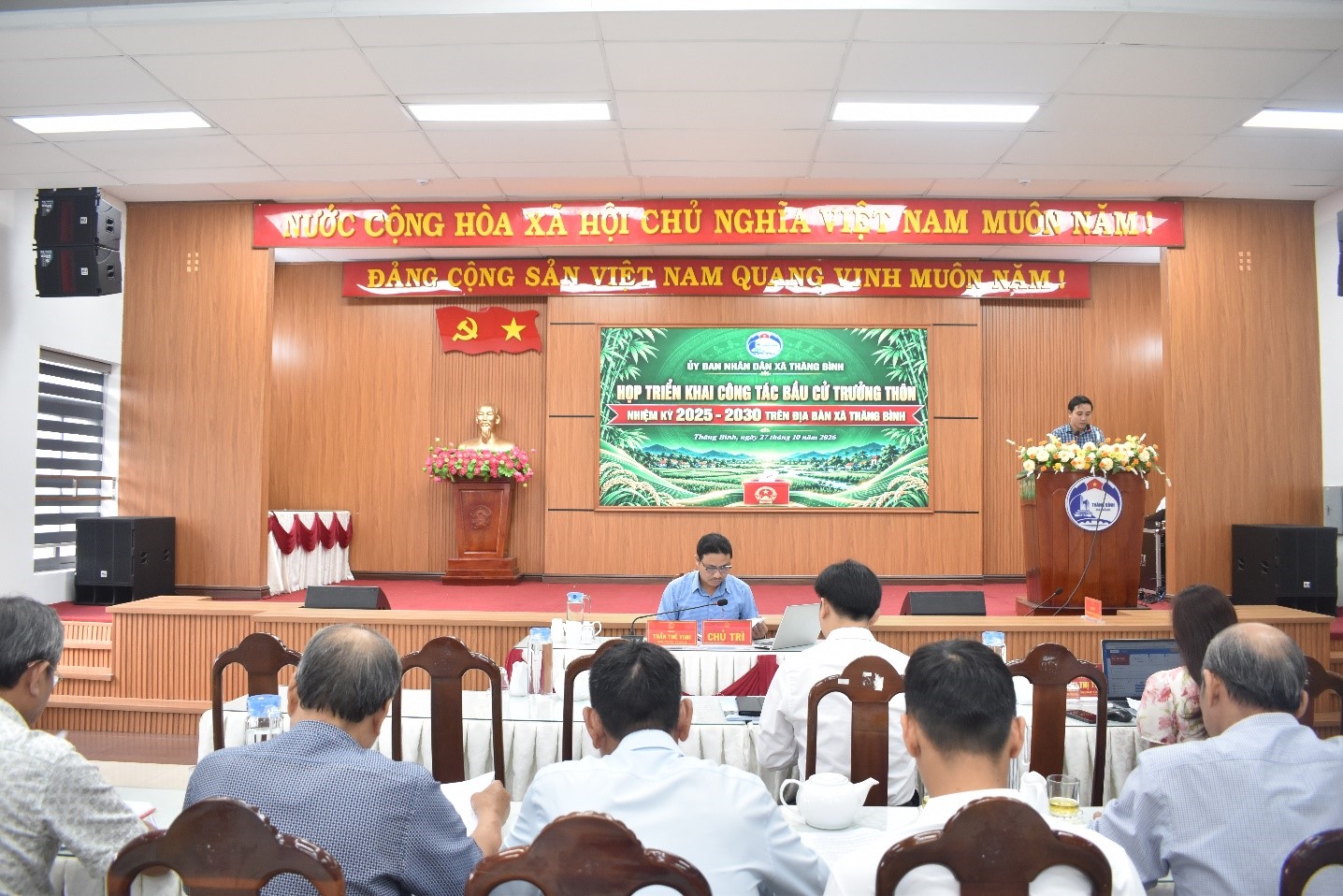 Triển khai công tác bầu cử Trưởng thôn nhiệm kỳ 2025 – 2030