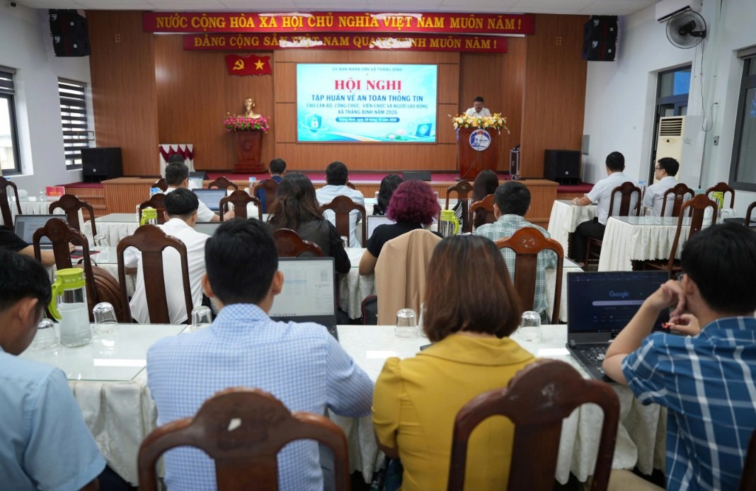 Tập huấn an toàn thông tin cho cán bộ, công chức, viên chức và người lao động